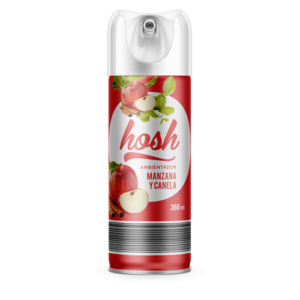AMBIENTADOR MANZANA Y CANELA HOSH 360ml