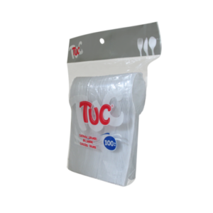 CUCHARAS DE PLASTICO TUC 20 und