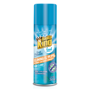 DESINFECTANTE DE AIRE Y SUPERFICIES BRILLA KING 250ML
