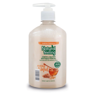 JABON LIQUIDO AVENA MIEL 500ML
