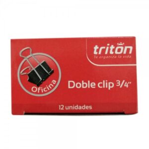 MANECILLA DOBLE CLICK 3/4 TRITON CAJA 12 UNID