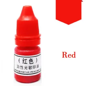 TINTA DE SELLO ROJO 10ML