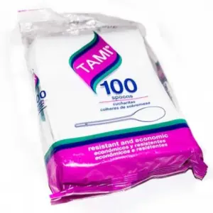 Cucharas dulceras TAMY - 100 unidades