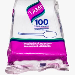 Cuchara sopera Tamy - 100 unidades