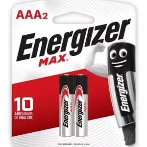 BATERIA AAA ENERGIZER 2 UNIDADES